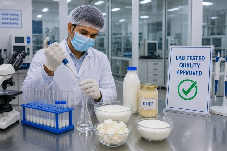 Analyses des produits laitiers